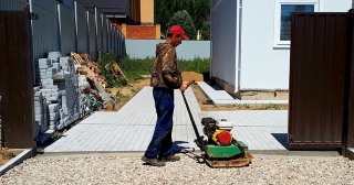 Устройство въезда на участок Видное, цена от 50715 руб.